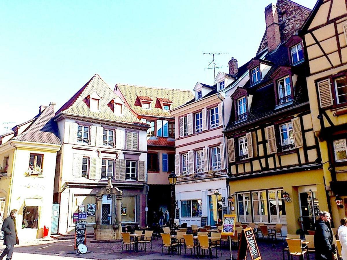 Sous Les Tilleuls Parking Hypercentre 4-6 Personnes Colmar Kültér fotó